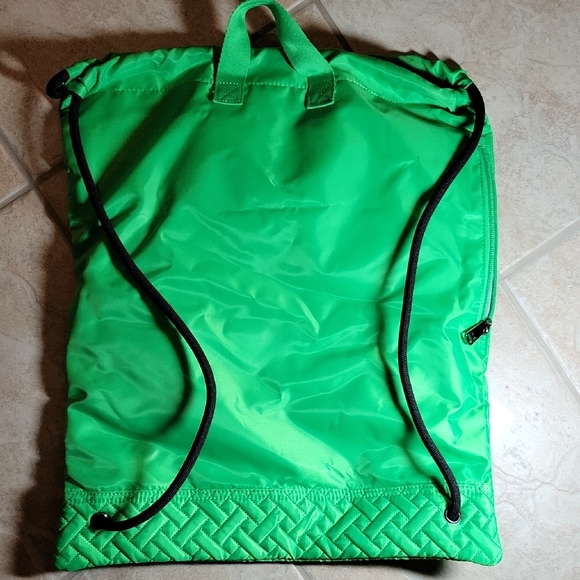 Lug Jumping Jack Drawstring Backpack In Lime Green - Picture 4 of 7